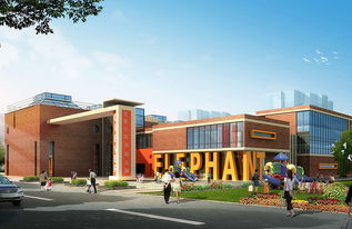 郑州双语幼儿园设计案例装修效果图赏析——京创装饰公司金鸡亭幼儿园